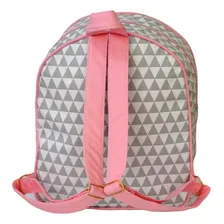 Kit Bolsa Maternidade Infantil Triângulo Rosa Tempo 3 Peças Foto mini 3