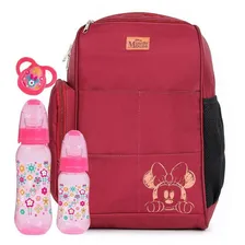 Kit Bolsa Mochila Maternidade Paternidade - Minnie Disney Foto mini 1