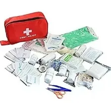 Kit Bolsa Primeiros Socorros 180 Pçs SobrevivĂȘncia Foto mini 1