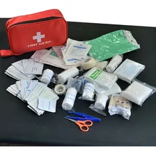 Kit Bolsa Primeiros Socorros 180 Pçs SobrevivĂȘncia Foto mini 2