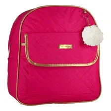 Kit Bolsa Saída Maternidade Mala Multifuncional Com Mochila Cor Pink Foto mini  3