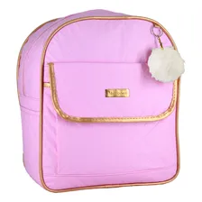 Kit Bolsa Saída Maternidade Mala Multifuncional Com Mochila Cor Rosa-claro Foto mini  3