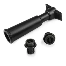 Kit Bomba A Vácuo Com 2 Rolhas Para Vinho - Preto Foto mini 1