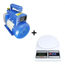 Kit Bomba De Vácuo Vix 1 Estágio 3,6cfm + Balança 10 Kg 110v/220v Foto mini 2