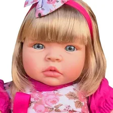 Kit Boneca Baby Kiss Morena E Loira Estilo Reborn Sid Nyl Foto mini 2