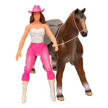 Kit Boneca Vaqueira Com Cavalo - Db Play Foto mini 1