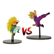 Kit Boneco Dragon Ball Z Gohan Vs Gotenks - Bandai Foto mini 1
