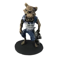 Kit Bonecos Drax E Rocket Raccon Guardiões Da Galáxia Resina Foto mini  2