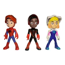 Kit Bonecos Homem Aranha Spider Amazing Hulk Acess贸rios Foto mini 3