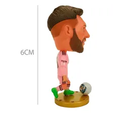 Kit Bonecos Miniaturas Messi E Cristiano Ronaldo Foto mini 4