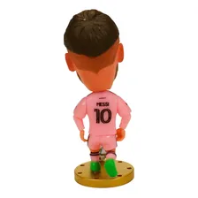 Kit Bonecos Miniaturas Messi E Cristiano Ronaldo Foto mini 3