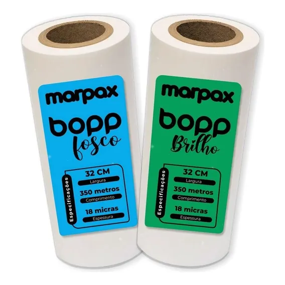 Kit Bopp Brilho + Fosco A3 32cm X 350m Marpax 02un Foto 1