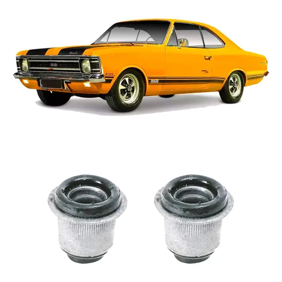 Kit Borracha Traseira Bandeja Dianteira Opala 1969 1970 1971 Foto 1