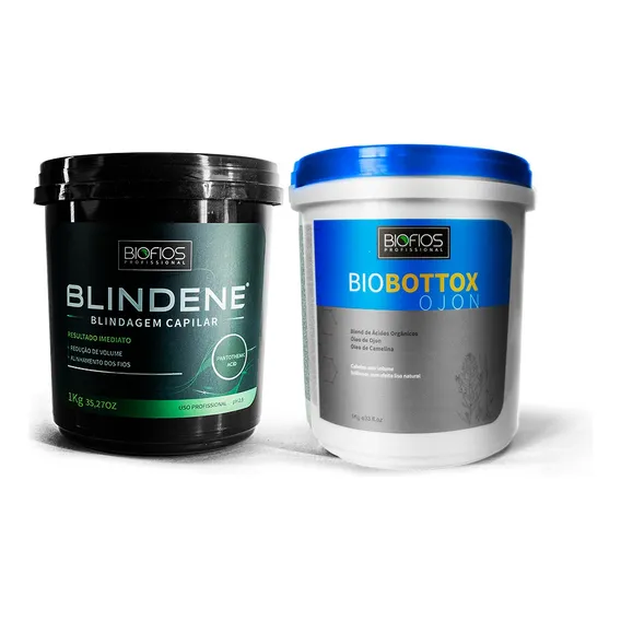 Kit Botox + Progressiva Capilar Sem Formol - 1kg Foto 1