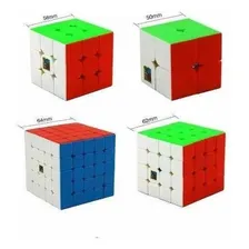 Kit Box Cubo Magico Mofangjiaoshi Mf2s+mf3rs+mf4s+mf5s Cor da estrutura Stickerless Foto mini  2