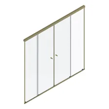 Kit Box Para Banheiro Dourado Fosco 4 Folhas F3 2,50 Foto mini 1