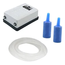 Kit Boyu Sc-7500 Compressor De Ar P/ AquĆ”rio 2 SaĆdas 110v 127v Foto mini 1