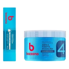 Kit Bozzano Creme Barbear Hidratação+gel Fixador Azul Foto mini 1