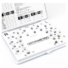 Kit Braquete Autoligado Roth 22 C/20un - Orthometric Foto mini 4