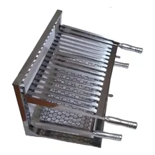Kit Braseiro Suspenso 80x45 Com 2 Grelhas E Grill Foto mini 4