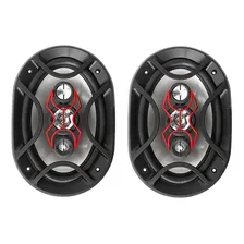 Kit Bravox Alto Falante 5 + 6x9 Polegadas 100w Caixa Som Car Cor Preto Foto mini 4