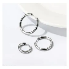 Kit Brinco Argola Masculino Feminino Aço Inox 3 Pares Foto mini  2