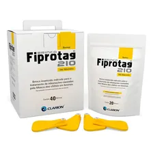 Kit Brincos Bovinos Fiprotag 210 C/ 400 Unidades Cor Amarelo Foto mini  3