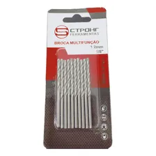 Kit Broca Aço Rápido Hss 3.2mm Para Metal Foto  mini 1