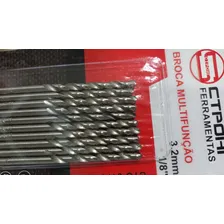 Kit Broca Aço Rápido Hss 3.2mm Para Metal Foto mini  3
