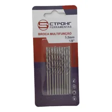 Kit Broca Aço Rápido Hss 3.2mm Para Metal Foto mini  2