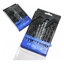 Kit Brocas Aço Resistente 9 Peças Concreto Madeira Metal Foto mini 4