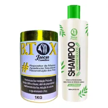 Kit B.tox Capilar Redutor Volume 1kg + Shampoo Antiresiduo Foto mini 1