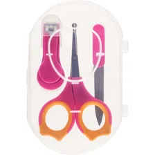 Kit Buba Higiene Cortar Unhas Bebê Rosa 6140 - Buba Foto mini 4