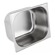 Kit C/ 03 Cuba Gn Inox Gastron么mica 1/2 X 100 Rechaud Buffet Cor Prateado Foto mini 2