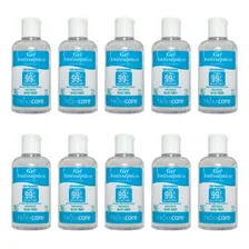 Kit C/ 10 Álcool Antisséptico 70% Em Gel 60ml Tróia Care Fragrância Suave Foto  mini 1