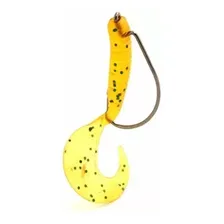 Kit C/10 Anzol Offset Pesca Soft Bait Shad Camarao Off Set Foto mini  2