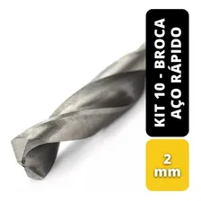 Kit C/ 10 Broca Aço Rápido 2mm Beltools Foto mini 4