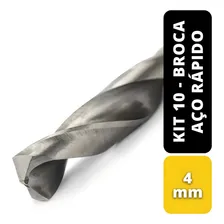 Kit C/ 10 Broca Aço Rápido 4mm Beltools Foto mini 4