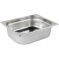 Kit C/ 10 Cubas Gastronômicas Inox Gn 1/2x100 Sem Alça Foto mini 2
