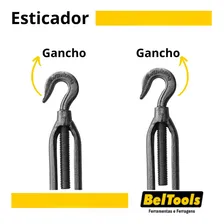 Kit C/ 10 Esticador Gancho Gancho Cabo De Aço 4,8mm Beltools Foto mini 4