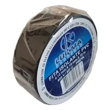Kit C/ 10 Fitas Isolantes Pvc Preta 10m Lukma Cor Preto Kit C 10 Fitas Isolantes Pvc Preta 10m Lukma Foto mini 2