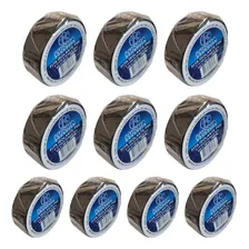 Kit C/ 10 Fitas Isolantes Pvc Preta 10m Lukma Cor Preto Kit C 10 Fitas Isolantes Pvc Preta 10m Lukma Foto mini 1