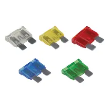 Kit C/10 FusÃveis Mini Automotivo Misto 10 15 20 25 30 Amper Foto mini 3