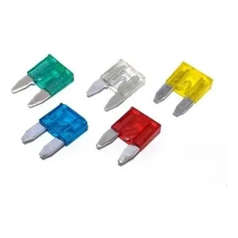 Kit C/10 FusÃveis Mini Automotivo Misto 10 15 20 25 30 Amper Foto 1