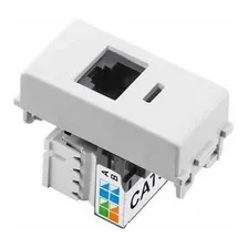 Kit C/ 10 M贸dulo Conector Keystone Rj45 Cat5e Liz Tramontina Foto mini 1