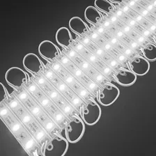 Kit C/ 10 M贸dulos 5050 Smd 3 Led Ip65 Prova D'agua 12volts Luz Branco-quente 12v Foto mini 4