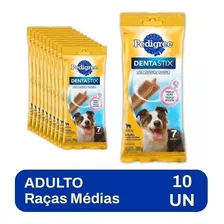 Kit C/10 Pedigree Dentastix Raças Médias Pacote 180g 7 Un Foto  mini 1