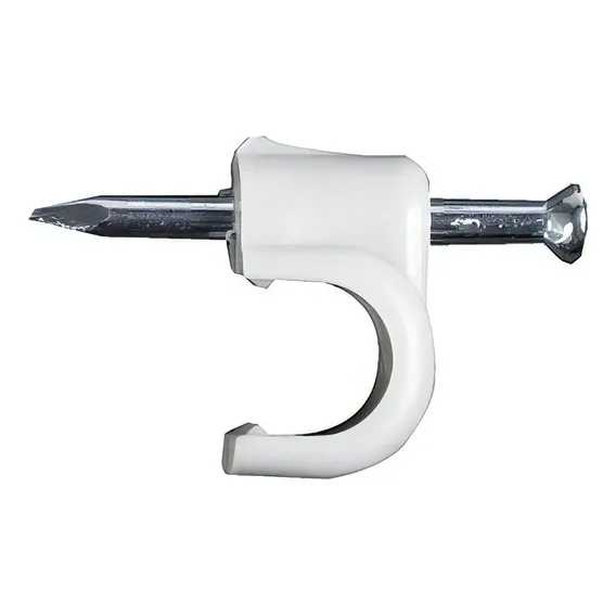 Kit C/ 100 Abracadeira Fmx 6 Clip White 600574 Fischer Cor Branco Foto 1