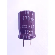 Kit C/ 10un Capacitor Eletrolitico 470uf X 16v 470 Uf 470uf Foto mini 3