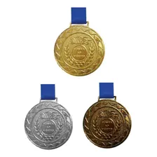 Kit C/12 Medalhas De Ouro+12 Medalhas De Prata+12 Bronze M43 Foto mini  2